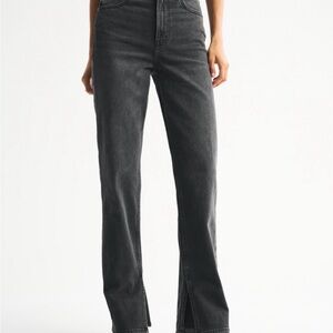 Abercrombie & Fitch Ultra High Rise 90’s  Straight Leg Jeans